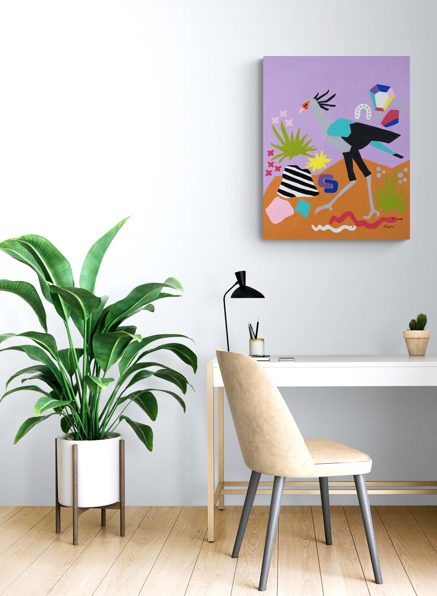 Desert Wanderer Painting