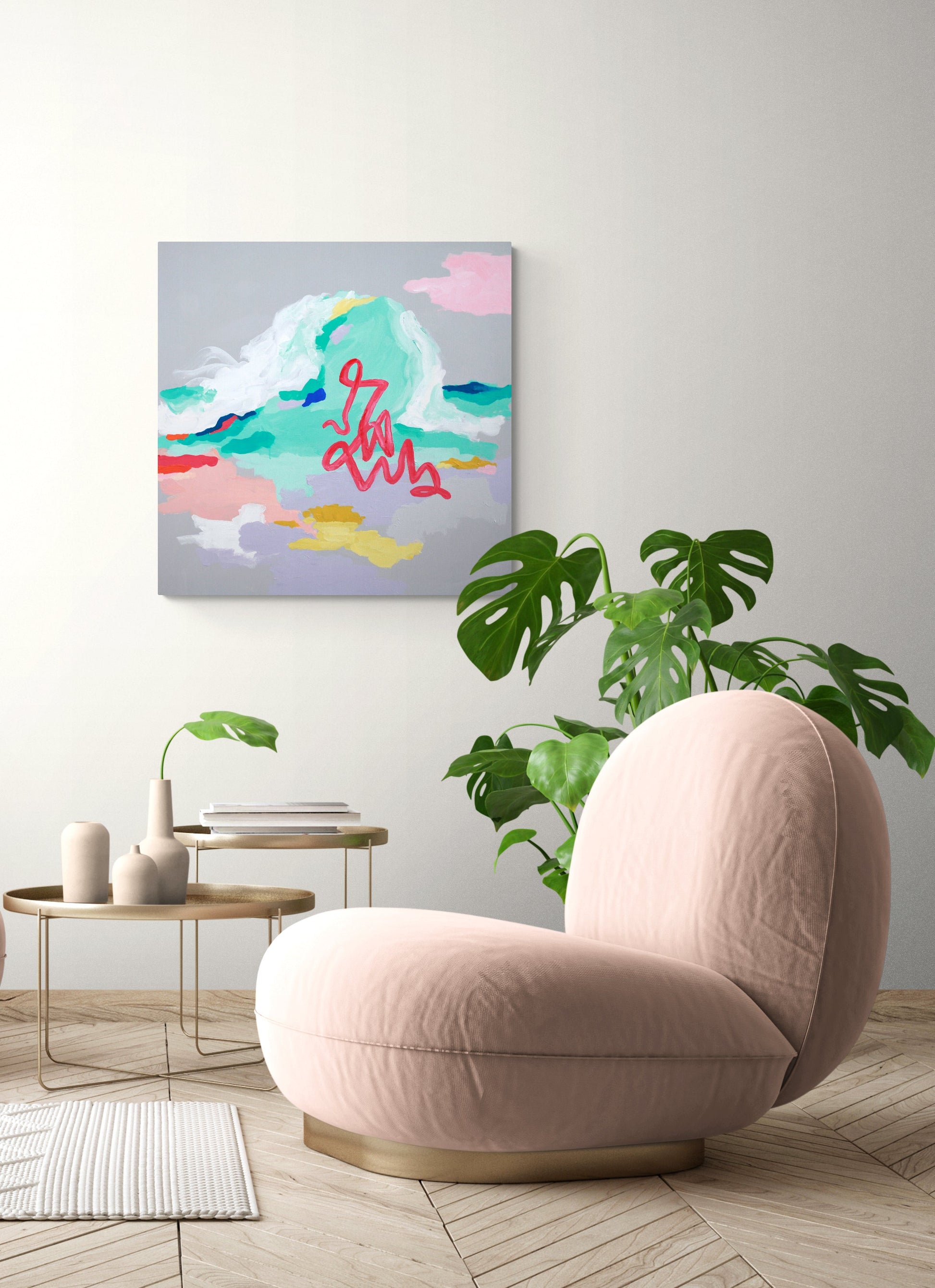 Beach Vibes Painting