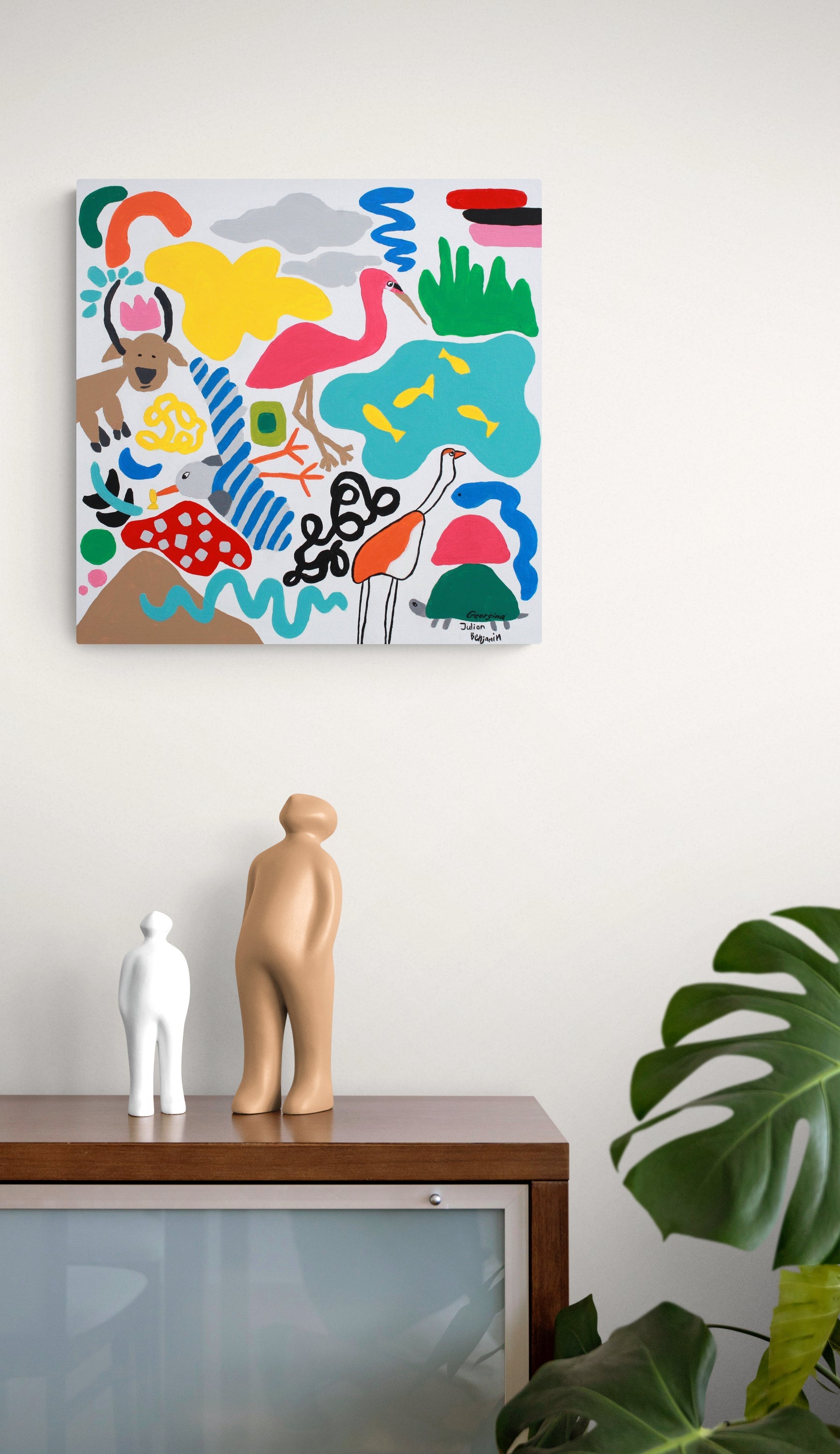 Birds Of India Painting
