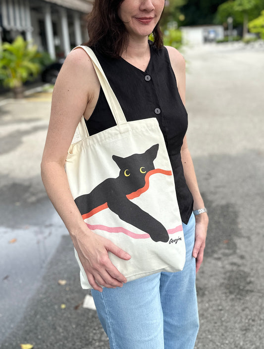 Nala cat tote bag
