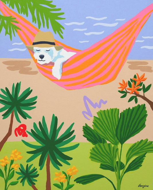 Dreaming dog