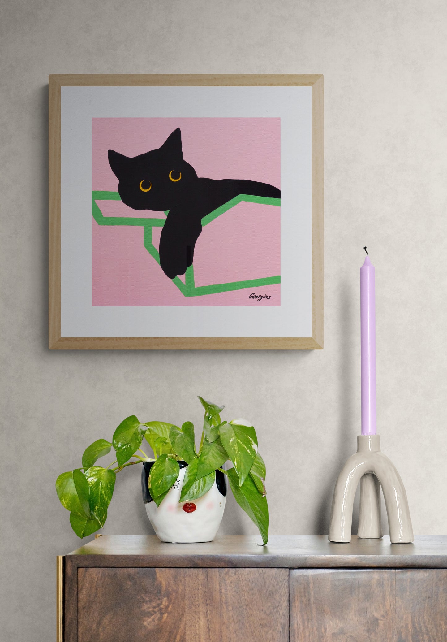 Jellybean art print