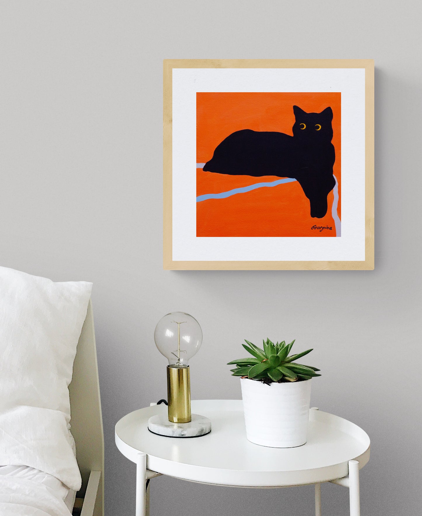 Sphinx art print