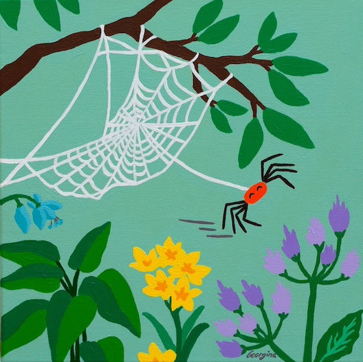 Spider swingtime fun