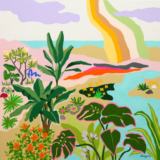Summer Stroll Painting